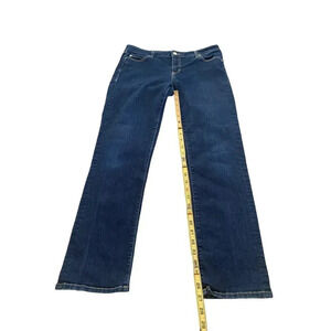 Kate Spade Play Hooky Blue 5-Pockets Design Straight-Leg Jeans Size 31